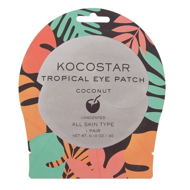 Kocostar Tropical Eye Patch Coconut Επιθέματα Ματιών Για Ενυδάτωση, 1 Ζευγάρι