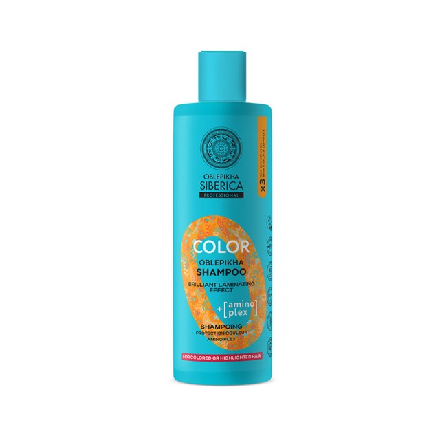 Natura Siberica Oblepikha Color Σαμπουάν Προστασίας Χρώματος για Βαμμένα Μαλλιά 400ml