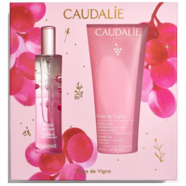 Caudalie Πακέτο Rose de Vigne Άρωμα 50ml & Αφρόλουτρο 200ml