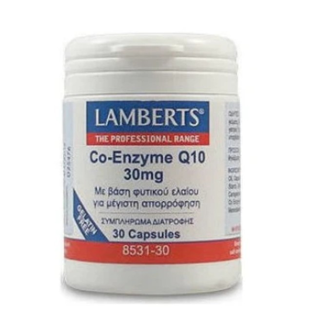Lamberts Co-Enzyme Q10 30mg 30 κάψουλες 8531-30