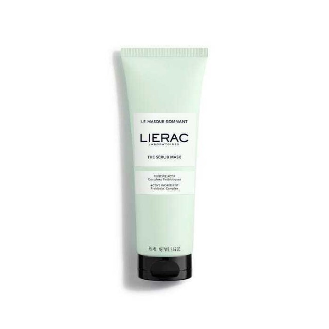 LIERAC The Scrub Mask Prebiotics Complex Μάσκα Απολέπισης Με Πρεβιοτικά, 75ml