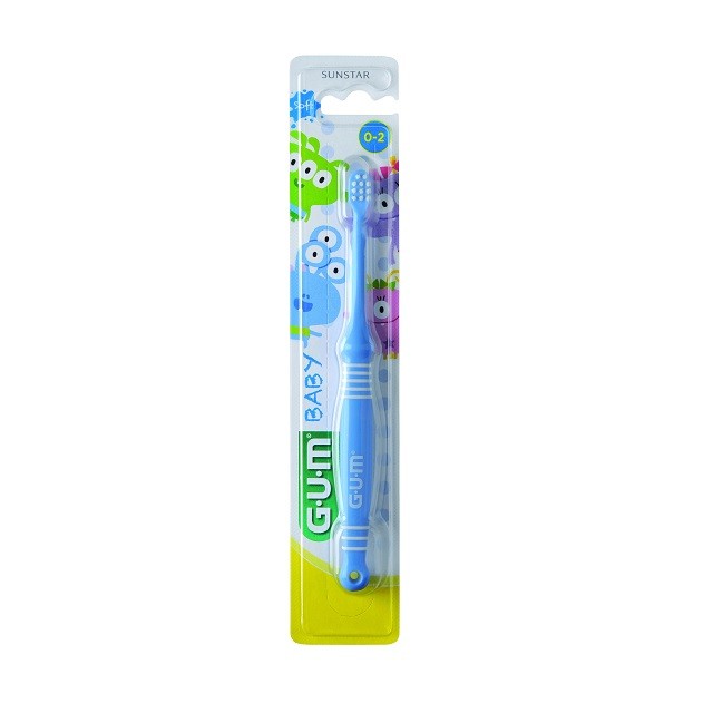 Gum Baby Soft 213 Οδοντόβουρτσα 0-2 Ετών Μπλε 1τμχ