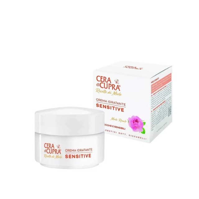 Cera Di Cupra Honey Recipes Sensitive Moisturizing Cream Ενυδατική Κρέμα για Ευαίσθητο Δέρμα 50ml
