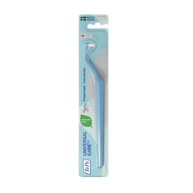 TePe Universal Care Ειδική Οδοντόβουρτσα Για Εμφυτεύματα Σε Γαλάζιο Χρώμα, 1 Τεμάχιο