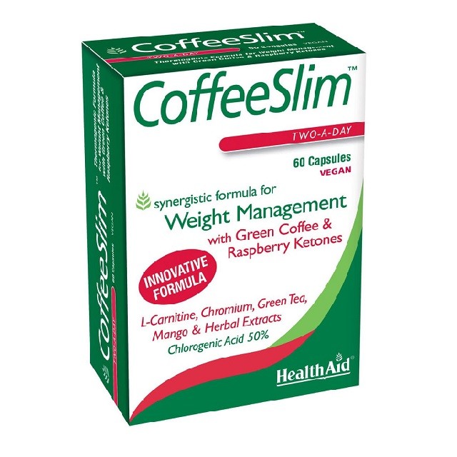 HEALTH AID Coffee Slim για Αύξηση του Μεταβολισμού & των Επιπέδων Ενέργειας 60caps