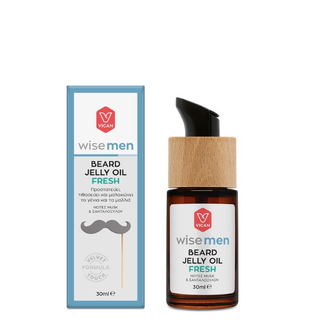 Vican Wise Men Beard Jelly Oil Fresh 30ml