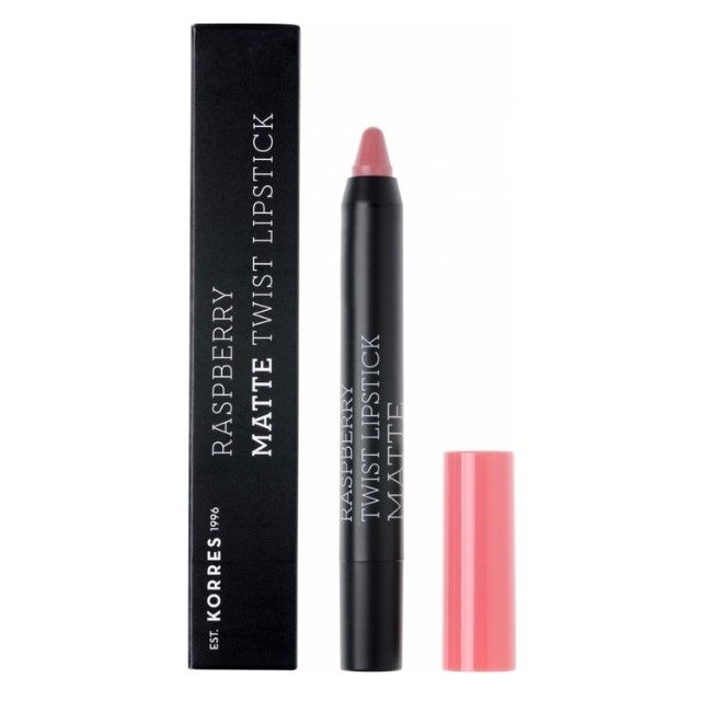 Korres Matte Twist Lipstick Dusty Pink Κραγιόν σε Μολύβι 1.5 gr