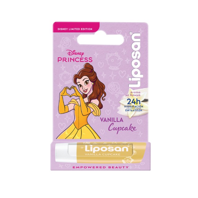 Liposan Disney Princess Vanilla Cupcake Παιδικό Lip Balm 4.8gr