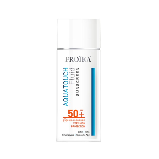 Froika Aquatouch Sunscreen Fluid SPF50+ Λεπτόρευστο Αντηλιακό Προσώπου 50ml