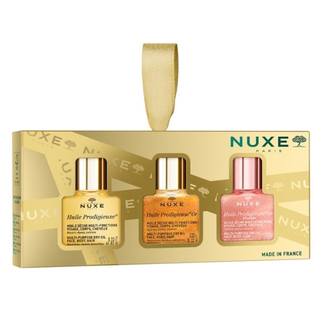 Nuxe Πακέτο The 3 Mini Prodigieux Huile Prodigieuse Huile Prodigieuse Or & Huile Prodigieuse Or Florale 3x10ml