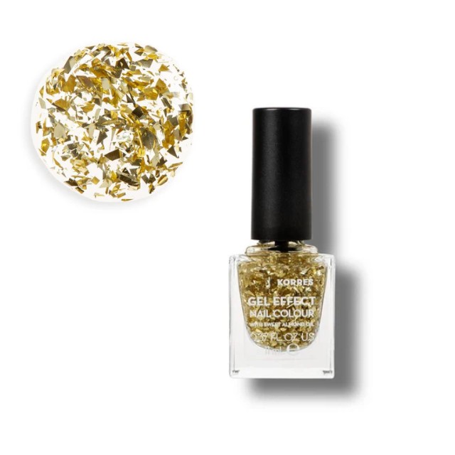 Korres Βερνίκι Νυχιών Gel Effect Nail Colour No97 Golden Coin 11ml