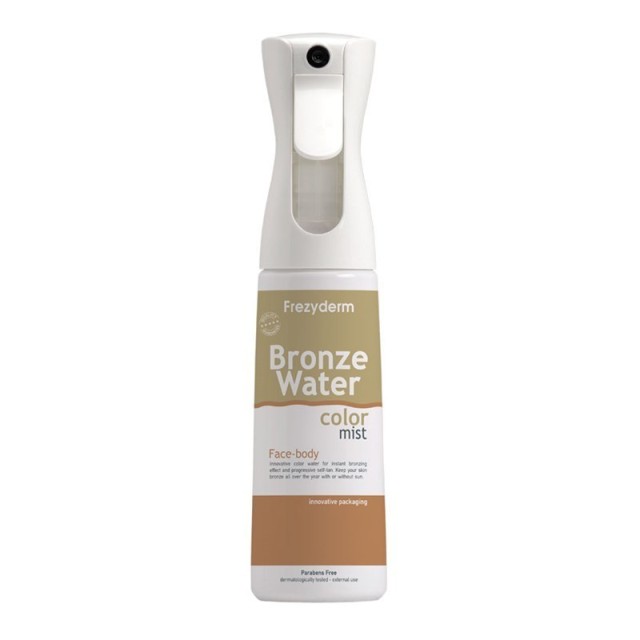 FREZYDERM Bronze Water Color Mist Face & Body, Αυτομαυριστικό Σπρέι Προσώπου & Σώματος 300ml