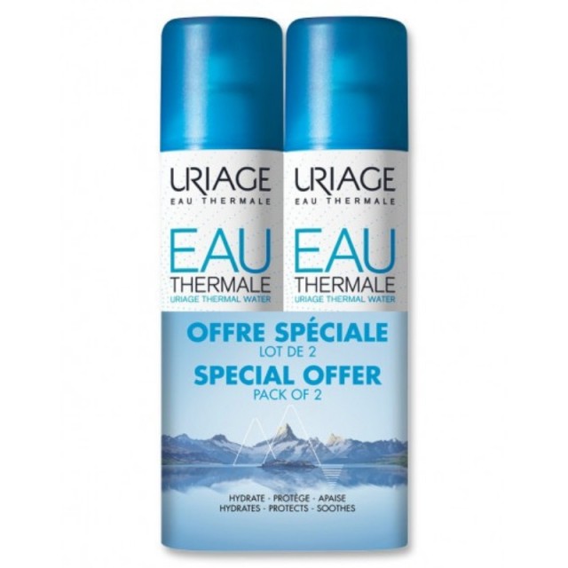 Uriage Special Offer Pack of 2 Eau Thermale Water Spray Ιαματικό Νερό σε Σπρέι, 2x300ml
