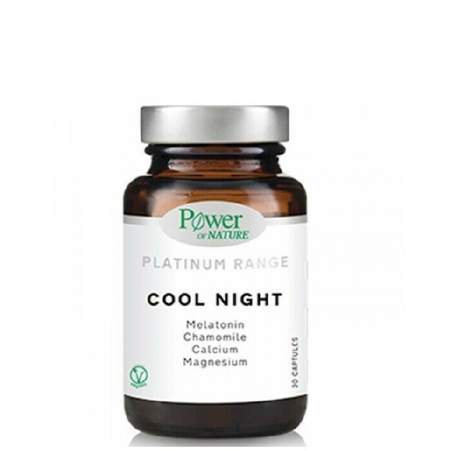 Power Health Classics Platinum Range Cool Night Συμπλήρωμα Διατροφής για Διαταραχές Ύπνου, 30 Κάψουλες