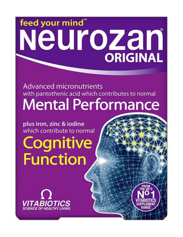 Vitabiotics Neurozan Original, Συμπλήρωμα για την Υγεία του Εγκεφάλου 30caps