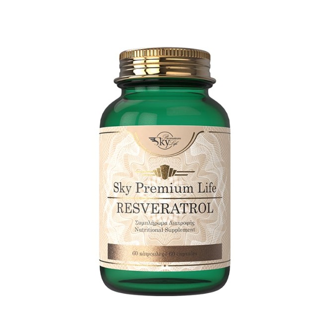 Sky Premium Life Resveratrol 60 κάψουλες