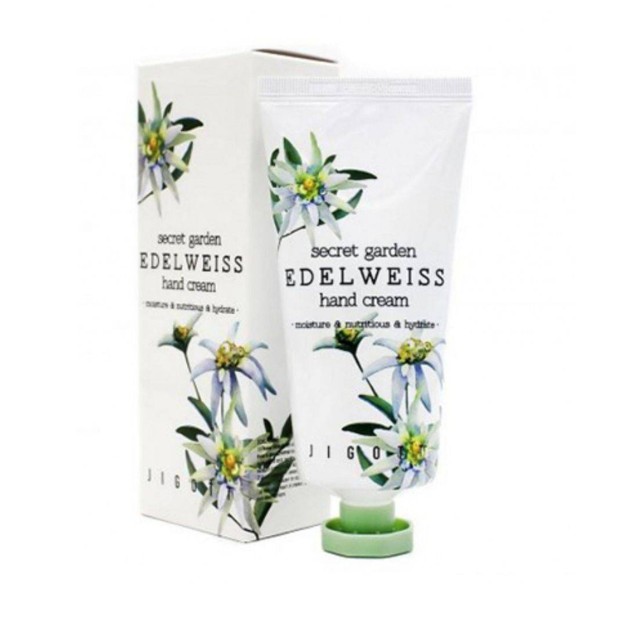 Jigott Secret Garden Hand Cream Edelweiss Κρέμα Χεριών 100ml