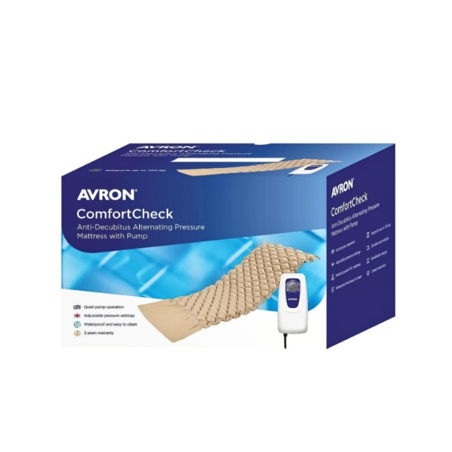 Avron ComfortCheck Αερόστρωμα Κατάκλισης με Αντλία