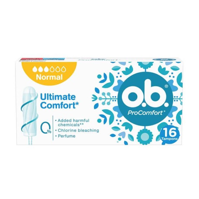 O.B. Pro Comfort Normal 16τμχ