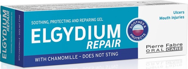 Elgydium Repair Gel Για Έλκη & Ερεθισμούς Στόματος, 15ml