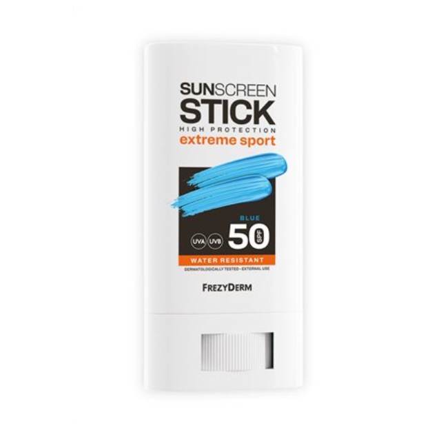 Frezyderm Sun Screen Extreme Sport Blue Stick SPF50 Αντηλιακό Stick για Extreme Sports 20ml