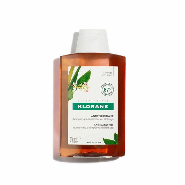KLORANE Galanga Shampoo Σαμπουάν Για Λιπαρή & Ξηρή Πιτυρίδα Με Γκαλάνγκα, 200ml