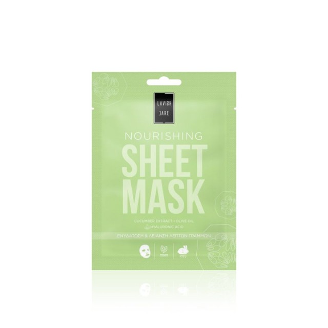 Lavish Care Nourishing Boost Me Sheet Mask για Ενυδάτωση & Σύσφιξη 25gr