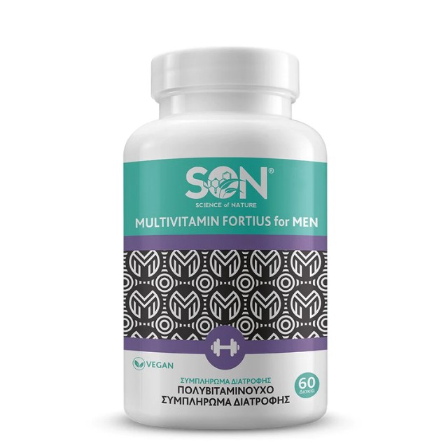 Science of Nature Multivitamin Fortius For Men Πολυβιταμίνη 60 Δισκία