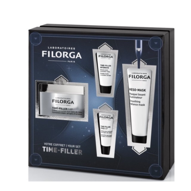 Filorga Time-Filler Πακέτο 5 XP Correction Cream 50ml & Δώρο Serum 7ml & Eye Cream 4ml & Meso Mask 30ml