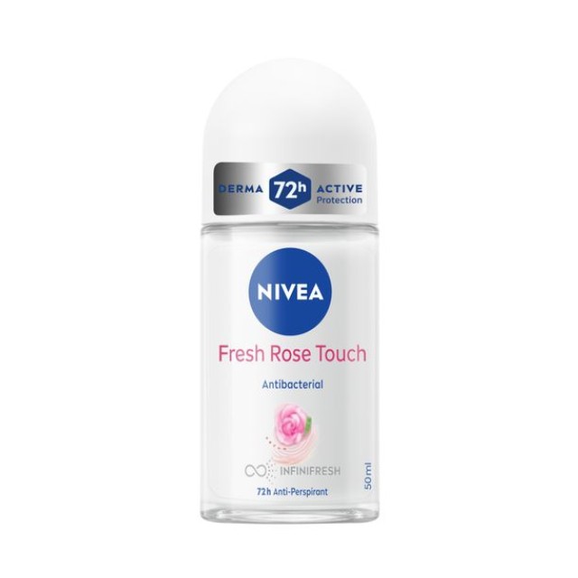 Nivea Deo Fresh Rose Touch Roll-On Γυναικείο 50ml
