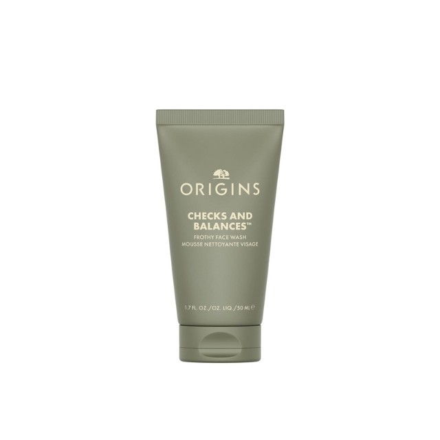 ORIGINS Checks & Balances Frothy Face Wash Απαλό Αφρώδες Καθαριστικό Προσώπου, 50ml