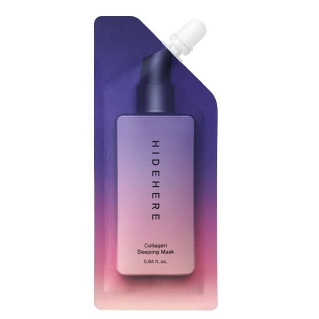 Hidehere Collagen Sleeping Mask με Υδρολυμένο Κολλαγόνο & Σύμπλεγμα Πεπτιδίων 25ml