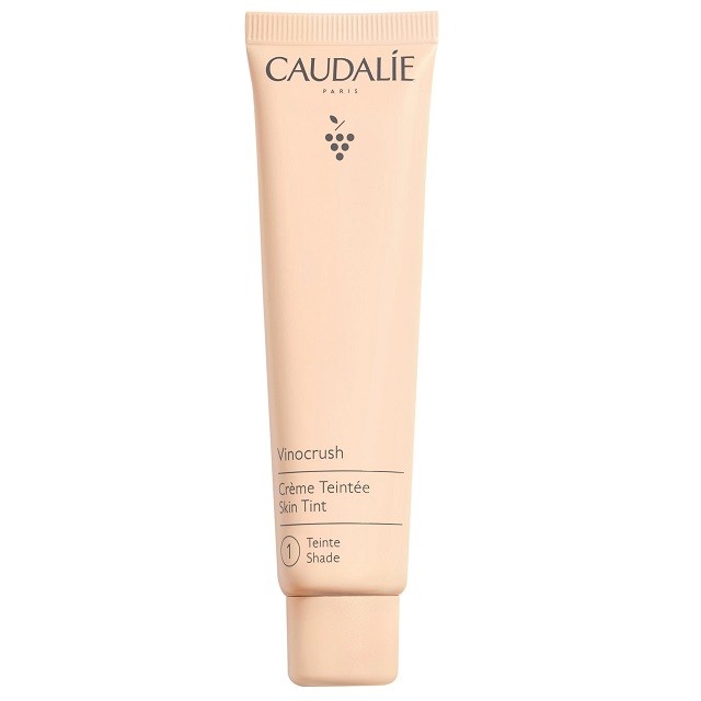 Caudalie Vinocrush Skin Tint Shade 1 Ενυδατική Κρέμα Προσώπου Με Χρώμα & Υαλουρονικό Οξύ, 30ml