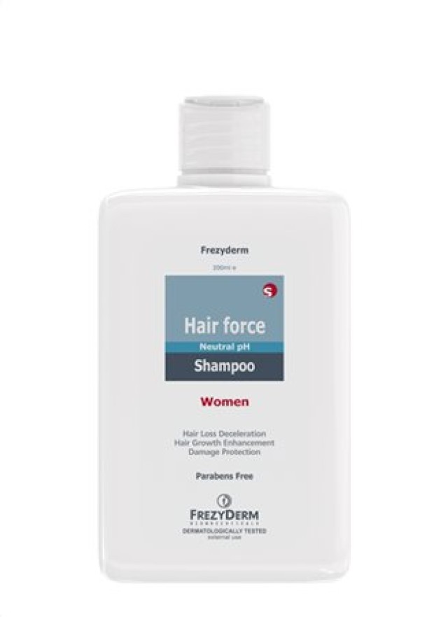 Frezyderm Hair Force Shampoo Women Σαμπουάν για την Γυναικεία Τριχόπτωση, 200ml
