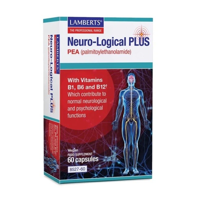 Lamberts Neuro-Logical Plus Pea 400mg Ειδικό Συμπλήρωμα Διατροφής, 60 κάψουλες (8527-60)