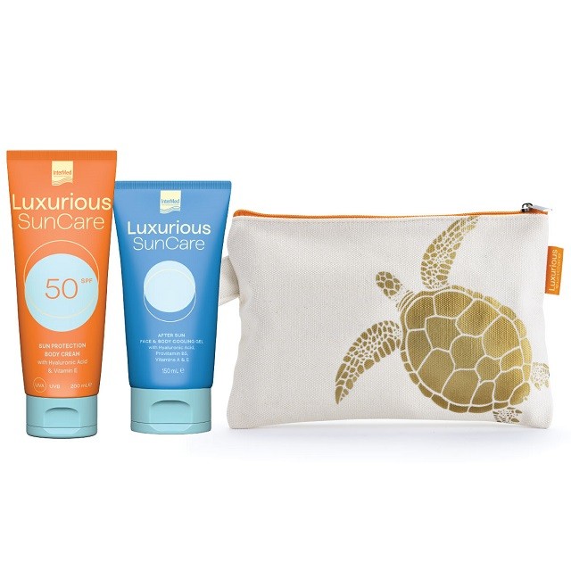 Intermed Luxurious Πακέτο Suncare Protection Body Cream SPF50 200ml & After Sun Face & Body Cooling Gel 150ml