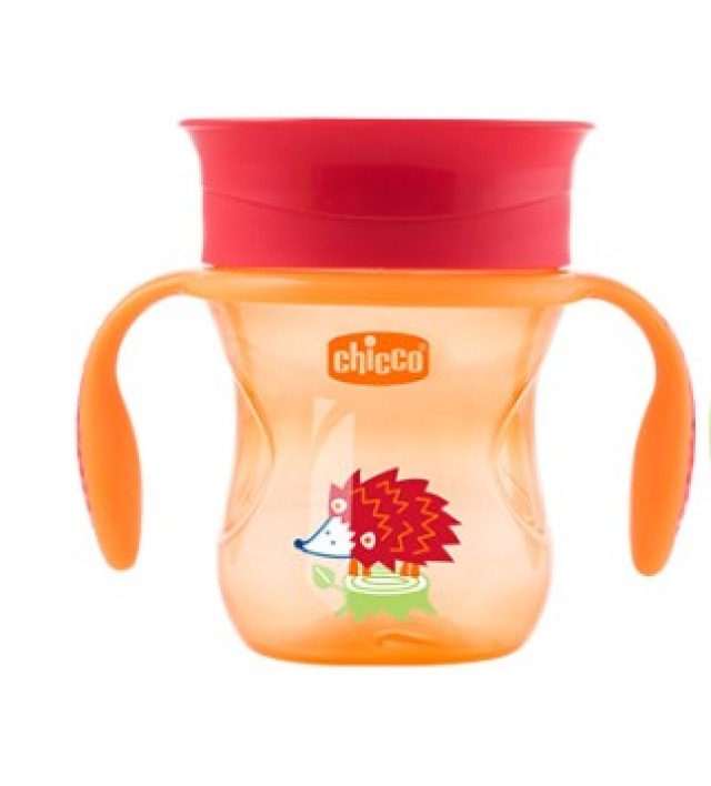 Chicco Perfect Cup Πορτοκαλί 12m+ 200ml, 1τμχ