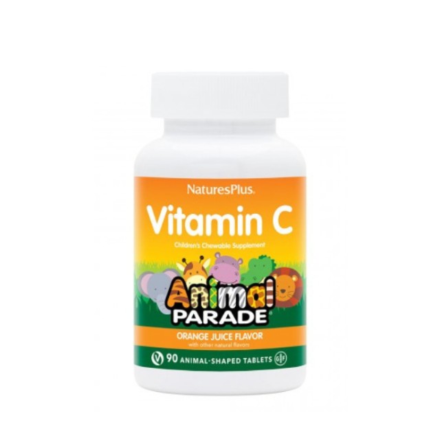 NATURES PLUS Animal Parade Vitamin C 90tabs