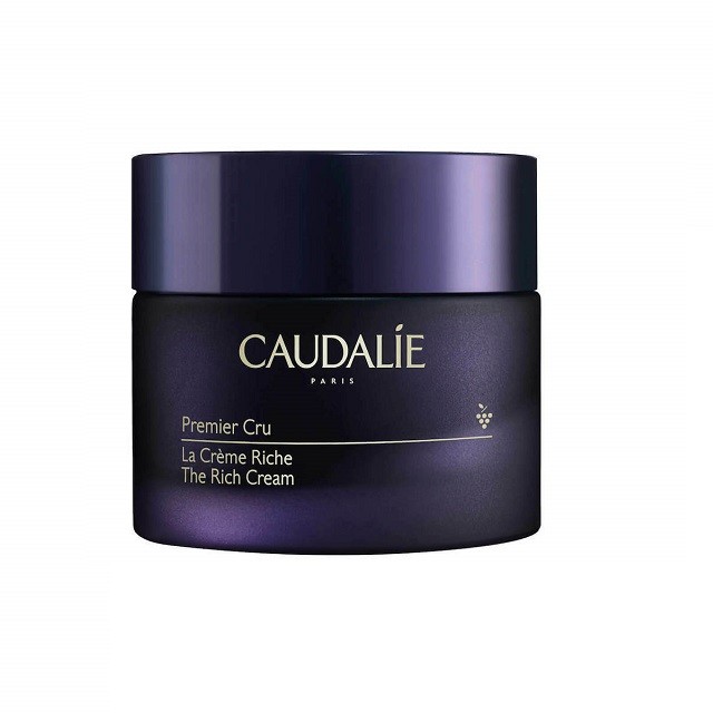 Caudalie Premier Cru La Creme Riche Κρέμα Προσώπου Ολικής Αντιγήρανσης Πλούσιας Υφής Για Ξηρές Επιδερμίδες, 50ml