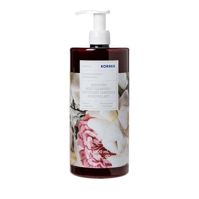 Korres Body Cleanser Grecian Gardenia Αφρόλουτρο Γαρδένια 1000ml