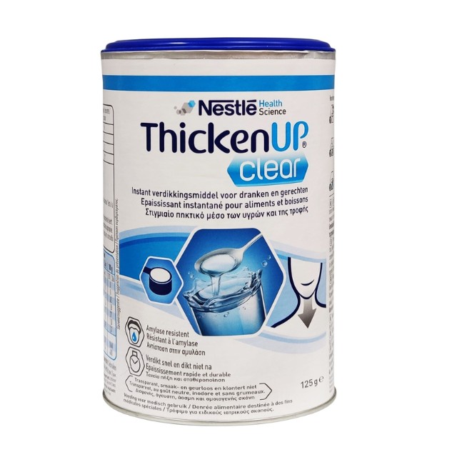 Nestle Health Science Resource Thicken Up Clear Συμπλήρωμα Διατροφής Υδατανθράκων σε Σκόνη 125gr