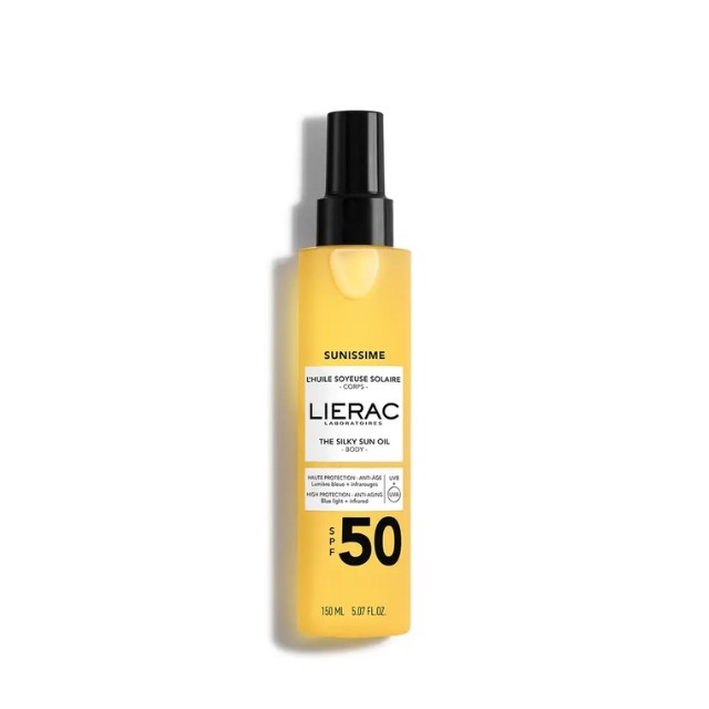 Lierac Sunissime The Silky Sun Oil Body Spf50 Αντηλιακό Λάδι Σώματος 150ml