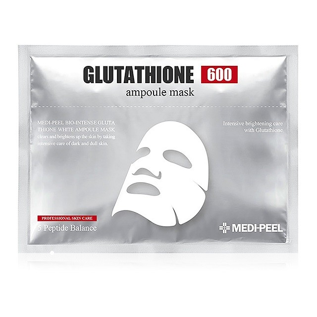 Medipeel+ Glutathione 600 Ampoule Mask Μάσκα Λάμψης Προσώπου 30ml