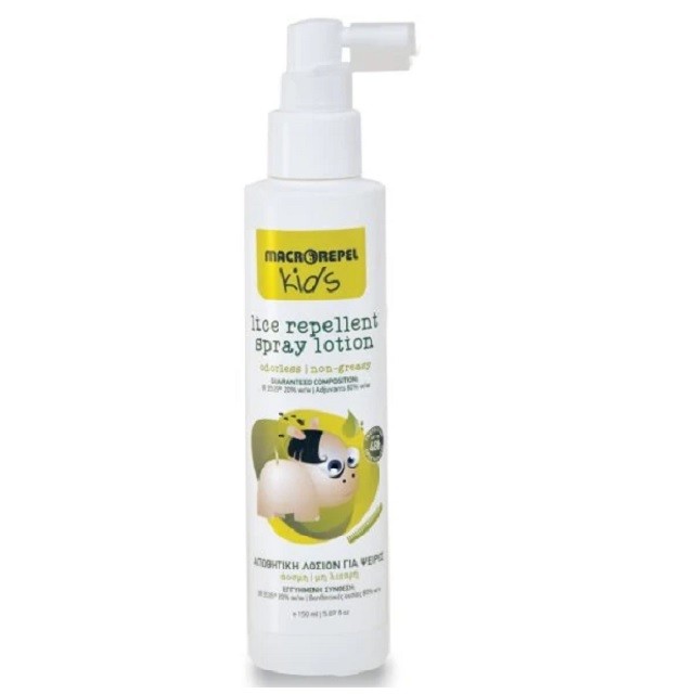 Macrovita Lice Repellent Spray Lotion Αντιφθειρική Lotion Σε Spray, 150ml