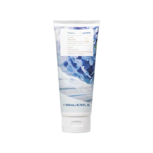 Korres Body Smoothing Milk Lilac Ενυδατικό Γαλάκτωμα Σώματος Πασχαλιά 200ml