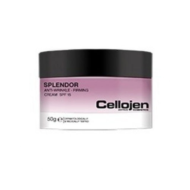Cellojen Splendor Anti-wrinkle Firming Crem Αντιρυτιδική Συσφικτική Κρέμα Spf15 50gr