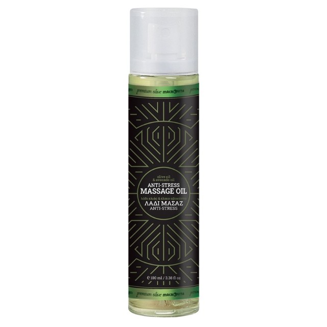 Macrovita Anti-Stress Massage Oil Λάδι για Χαλαρωτικό Μασάζ 100ml