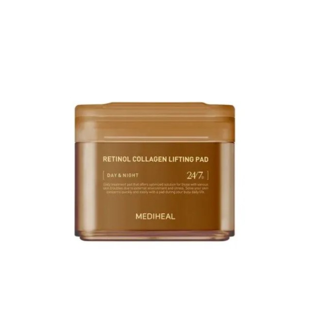 Mediheal Retinol Collagen Lifting Pad Day & Night 24/7 100 Pads