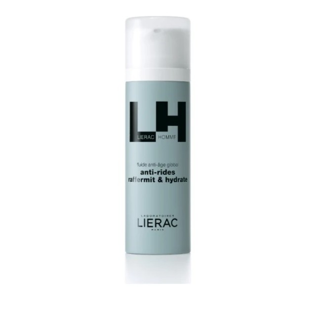 Lierac Homme Anti-Rides Raffermit & Hydrate Global Ανδρική Λεπτόρρευστη Κρέμα με Ολοκληρωμένη Αντιγηραντική Δράση, 50ml