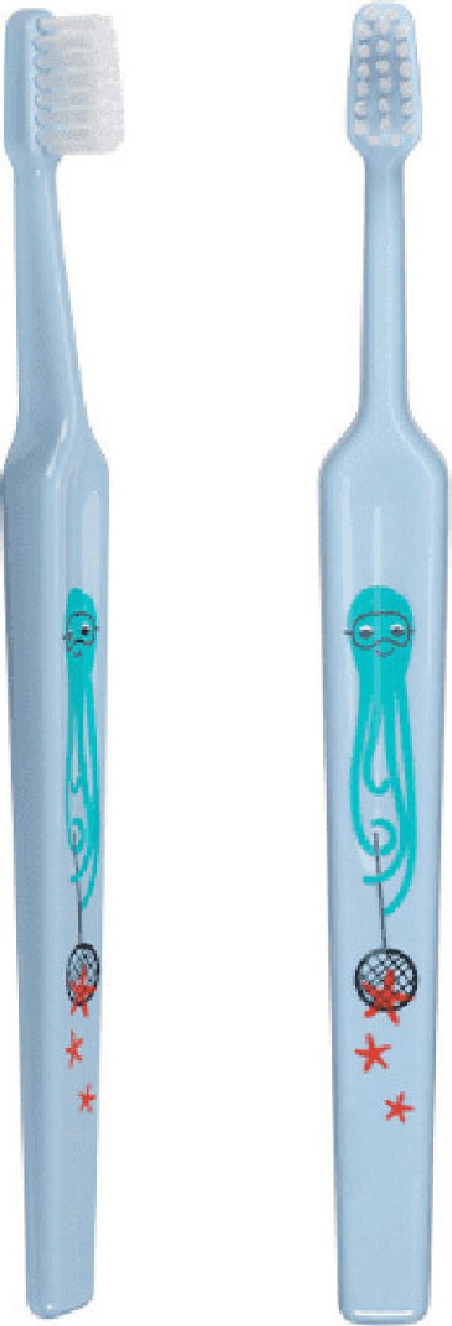 TEPE Βρεφική Οδοντόβουρτσα Mini σε Χρώμα Χταπόδι Γαλάζιο για 0m+